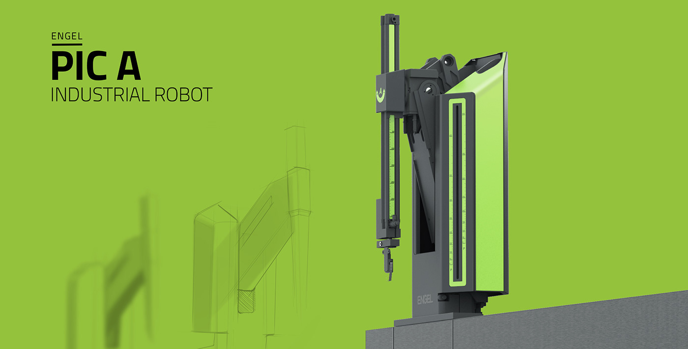 austria engel industrial industry machine Peschkedesign robot vienna design