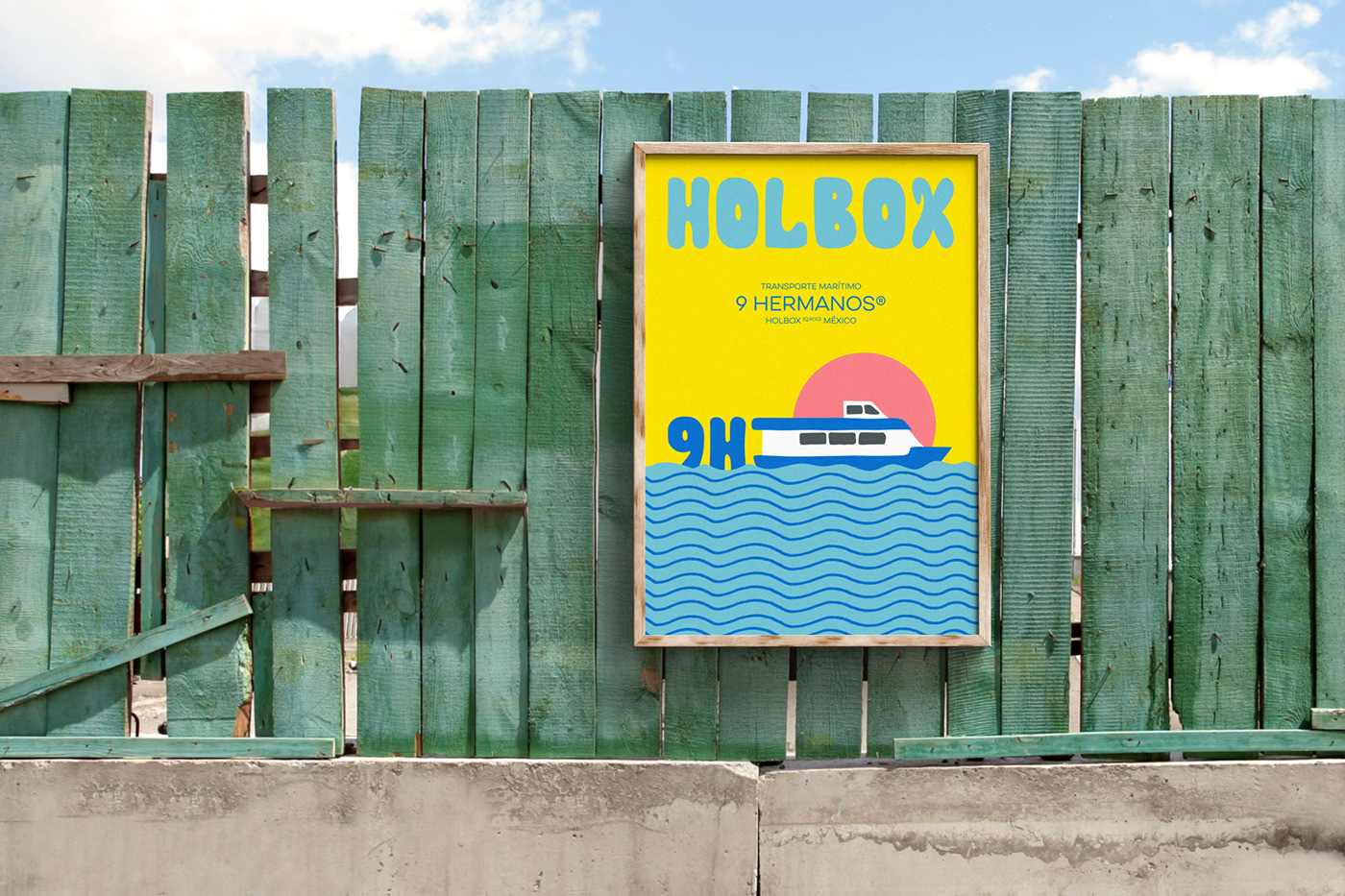 brand identity rebranding beach mexico logo ilustracion Holbox visual identity Logotype Brand Design