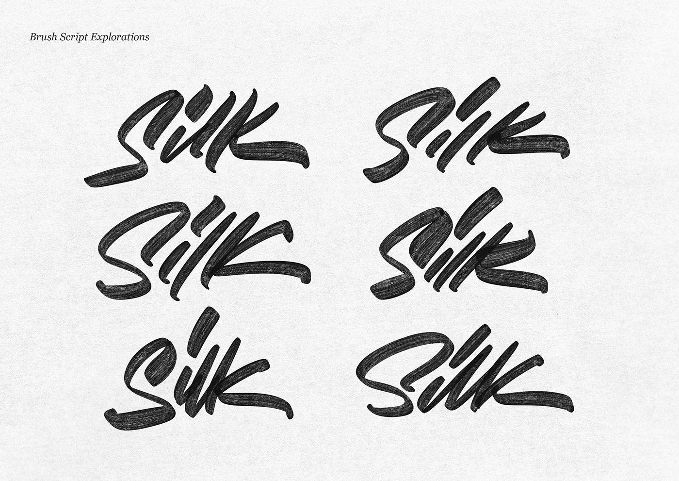 Monstercat Silk Logo Design Process Sketch by Jeremy Friend