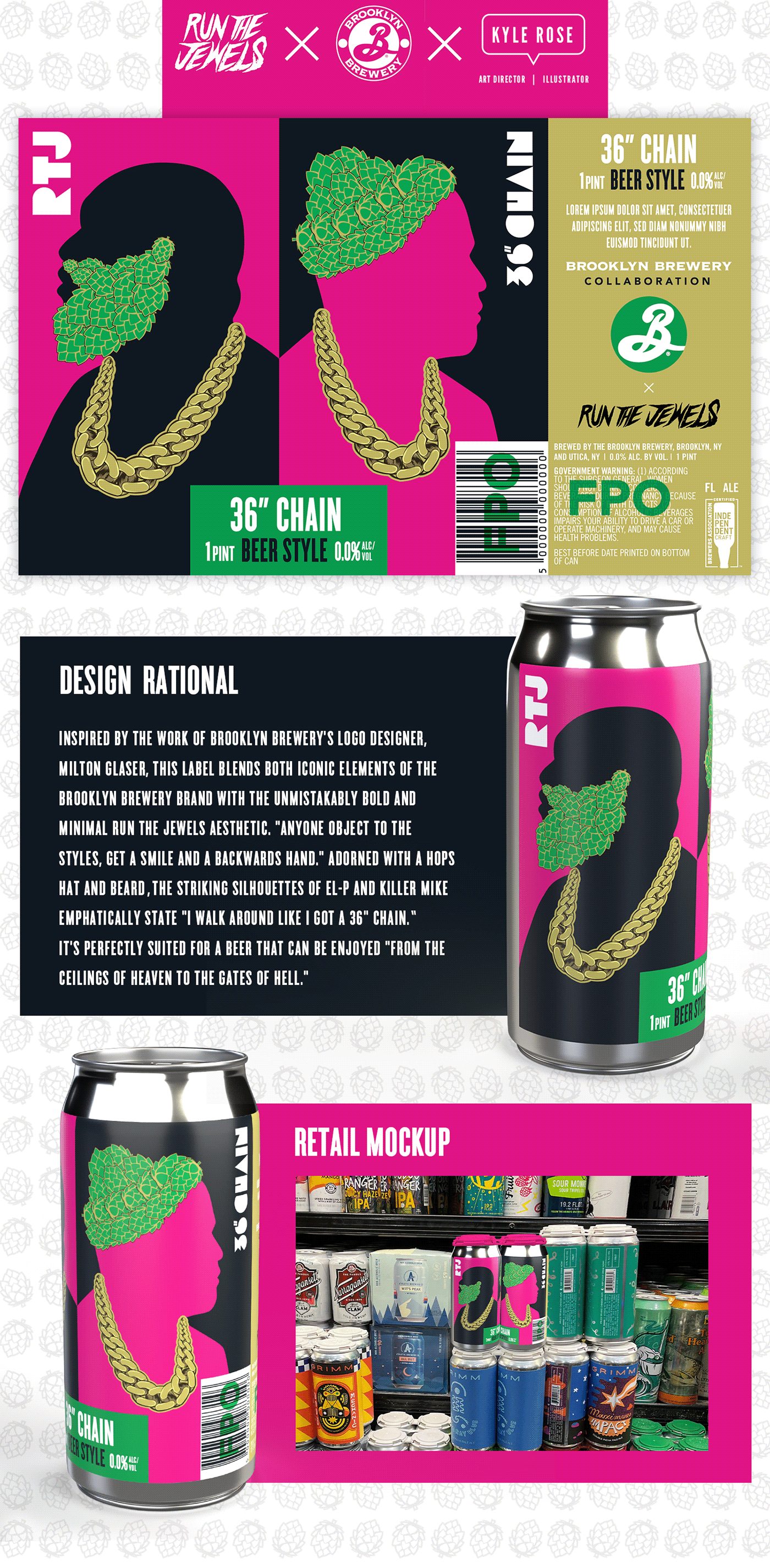 beer label brewery Cover Art hip hop label design music Packaging product design  product packaging Run the jewels