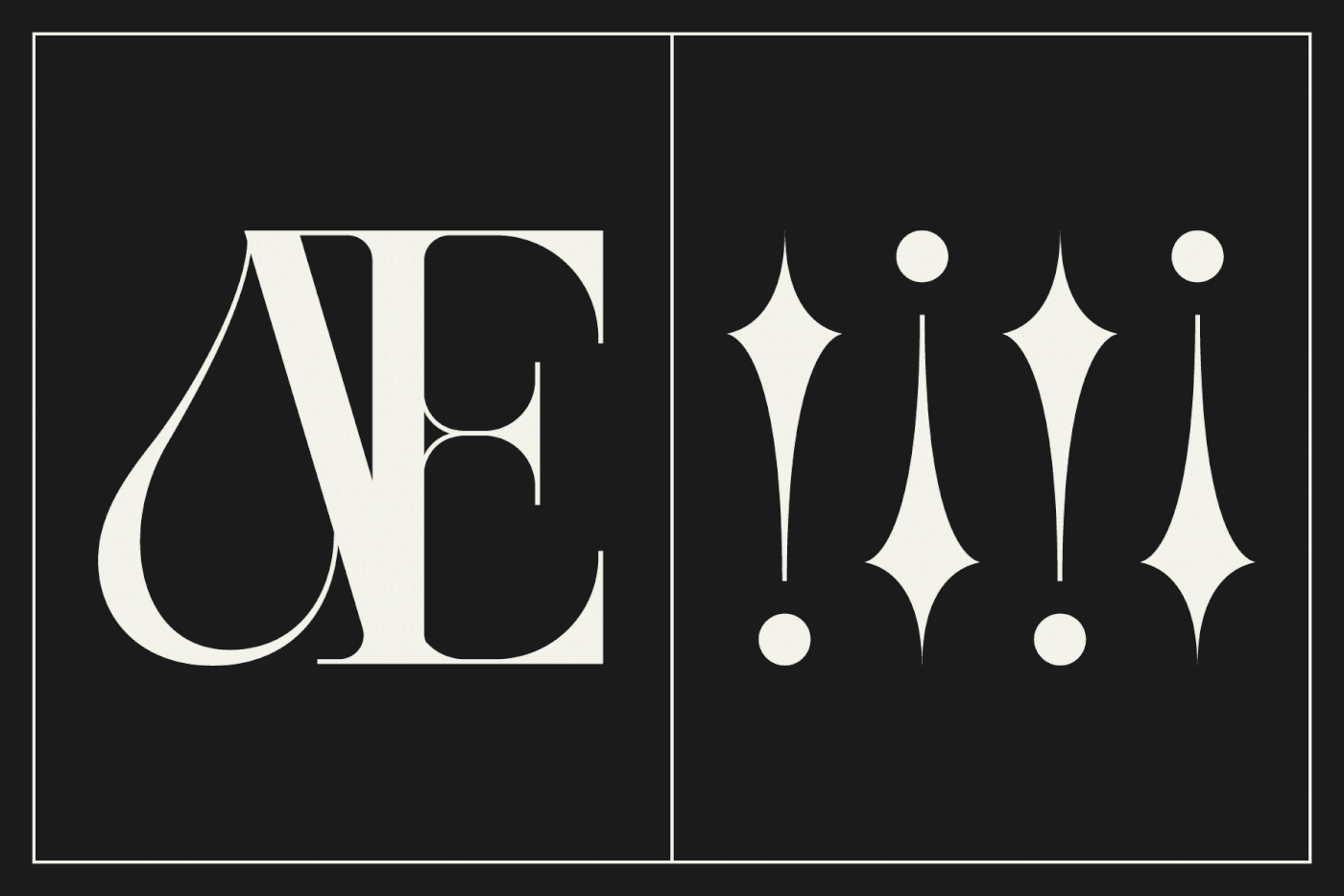 17th Century font Ligatures painter Renaissance serif Typeface typography   type design elegant