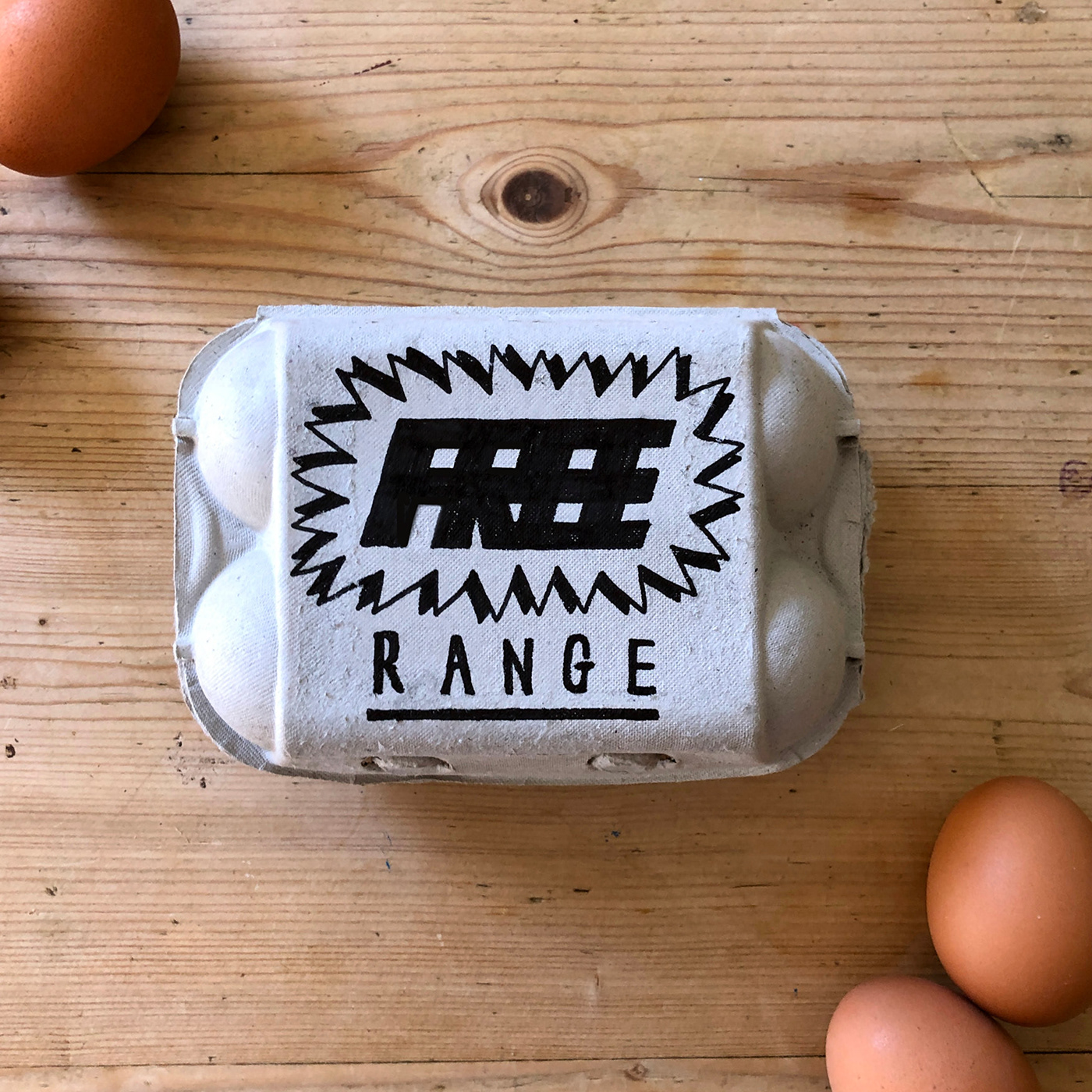 branding  doodle egg Eggbox eggs illo local Packaging yorkshire lockdown