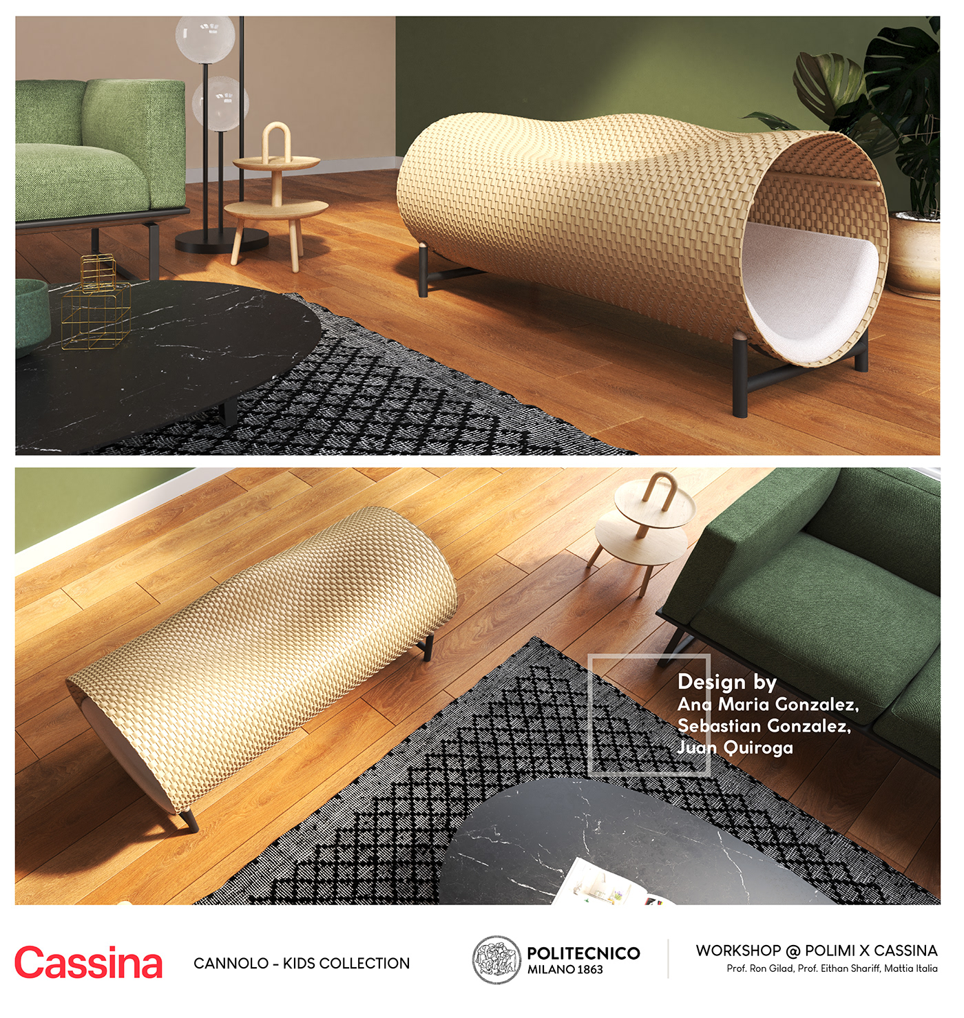 Cassina children concept design furniture industrial design  product design 