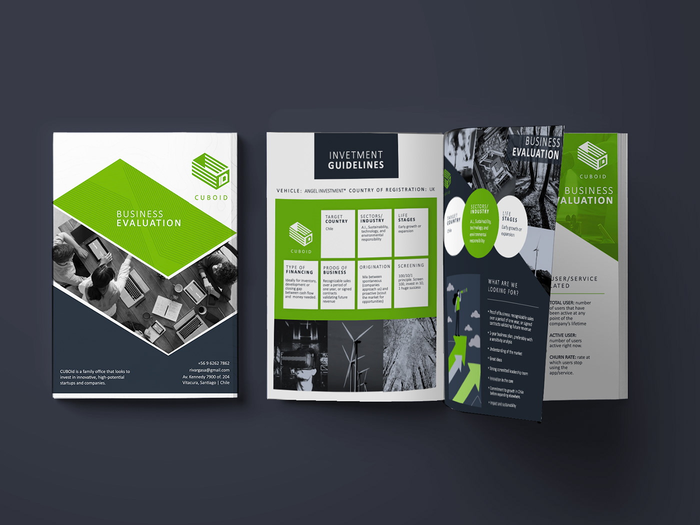 brand identity deck design design investment brochure Logo Design
