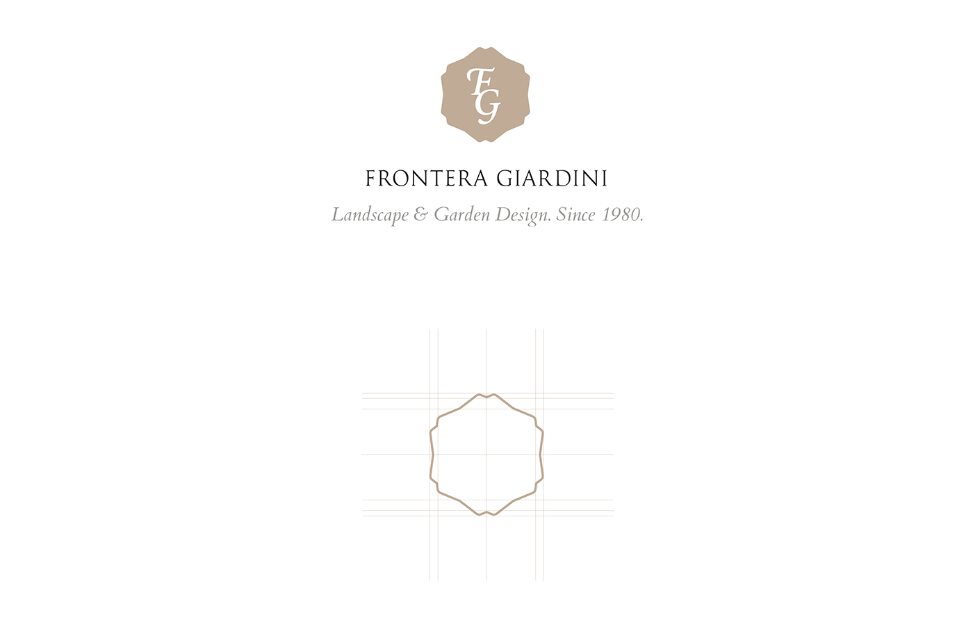 flower logo site buisnesscard brand luxury Florence