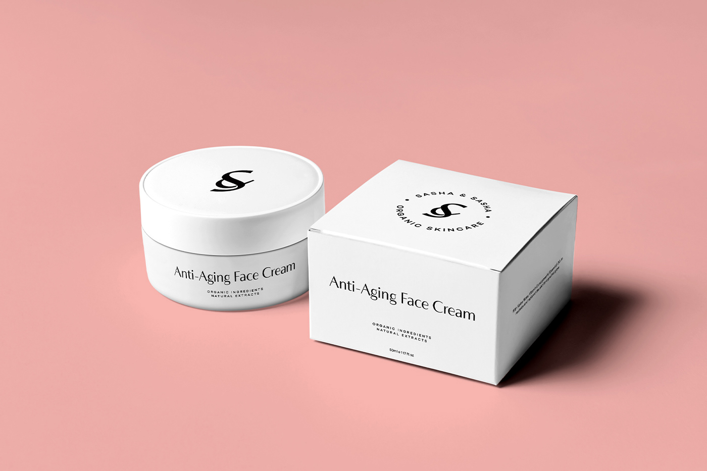ampersand beauty brand identity branding  effendy feminine luxury organic skincare premium skincare