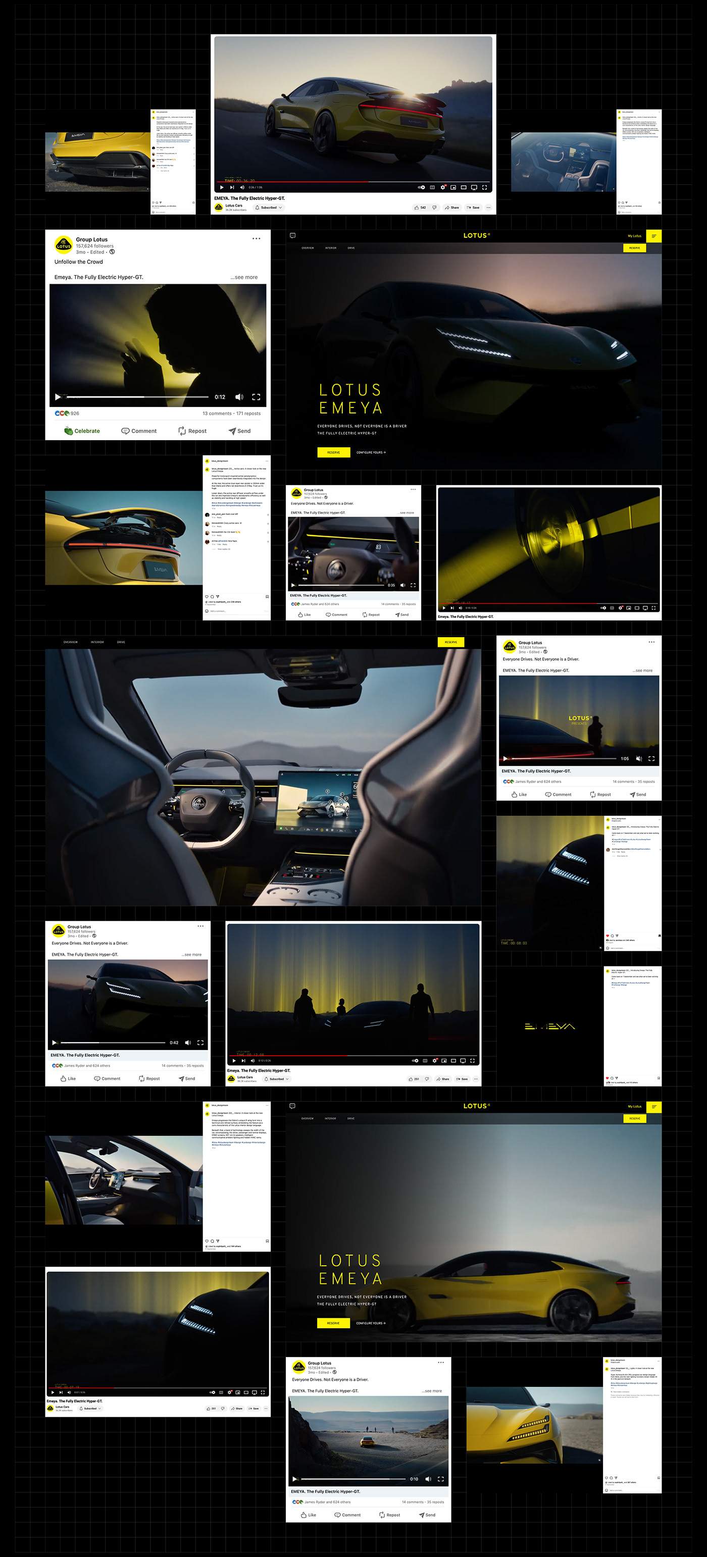 CGI Lotus Unreal Engine Unreal Engine 5 yellow Film   animation  marketing   campaign emeya