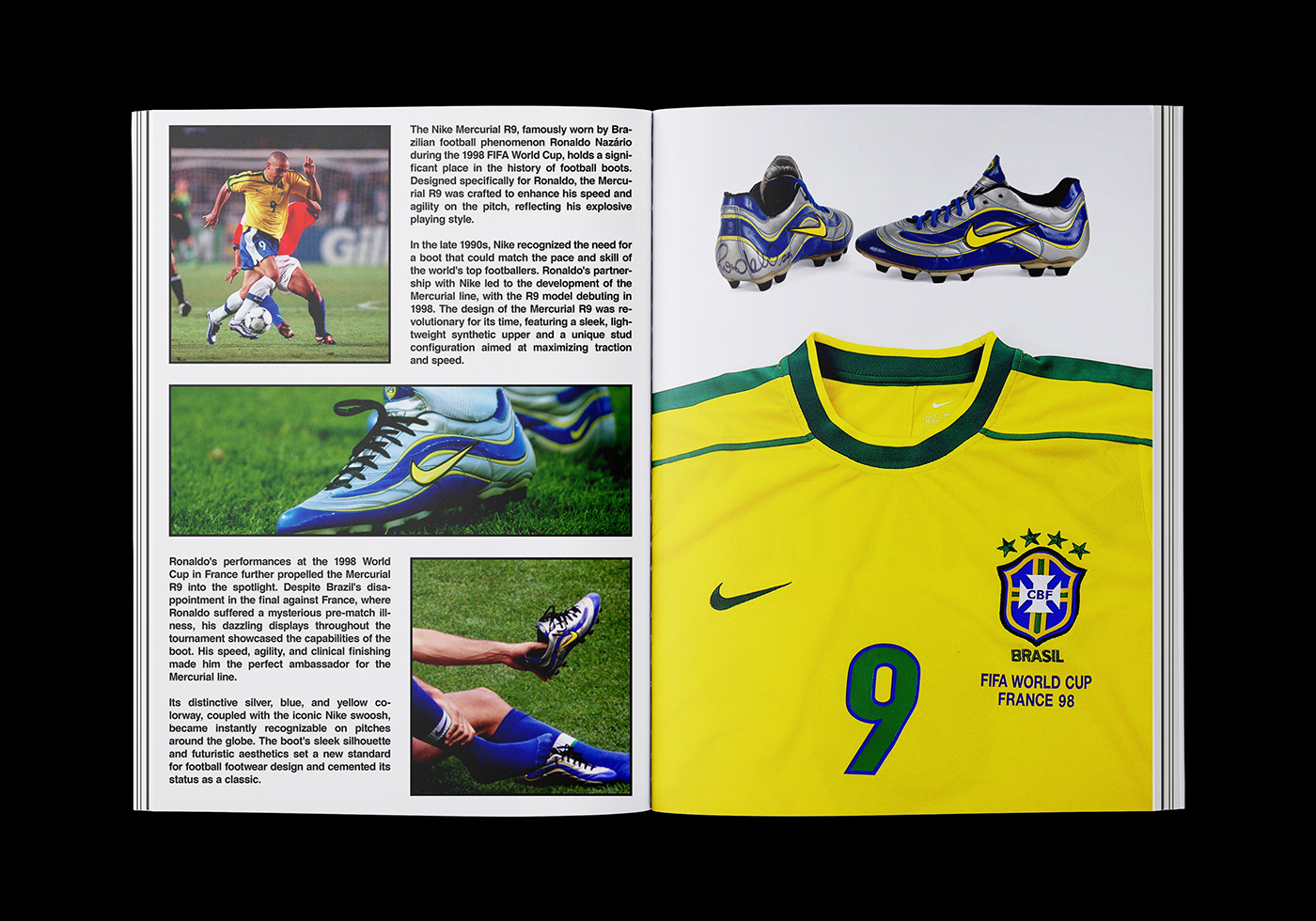 soccer football editorial Layout magazine design Brazil design gráfico Graphic Designer Advertising 