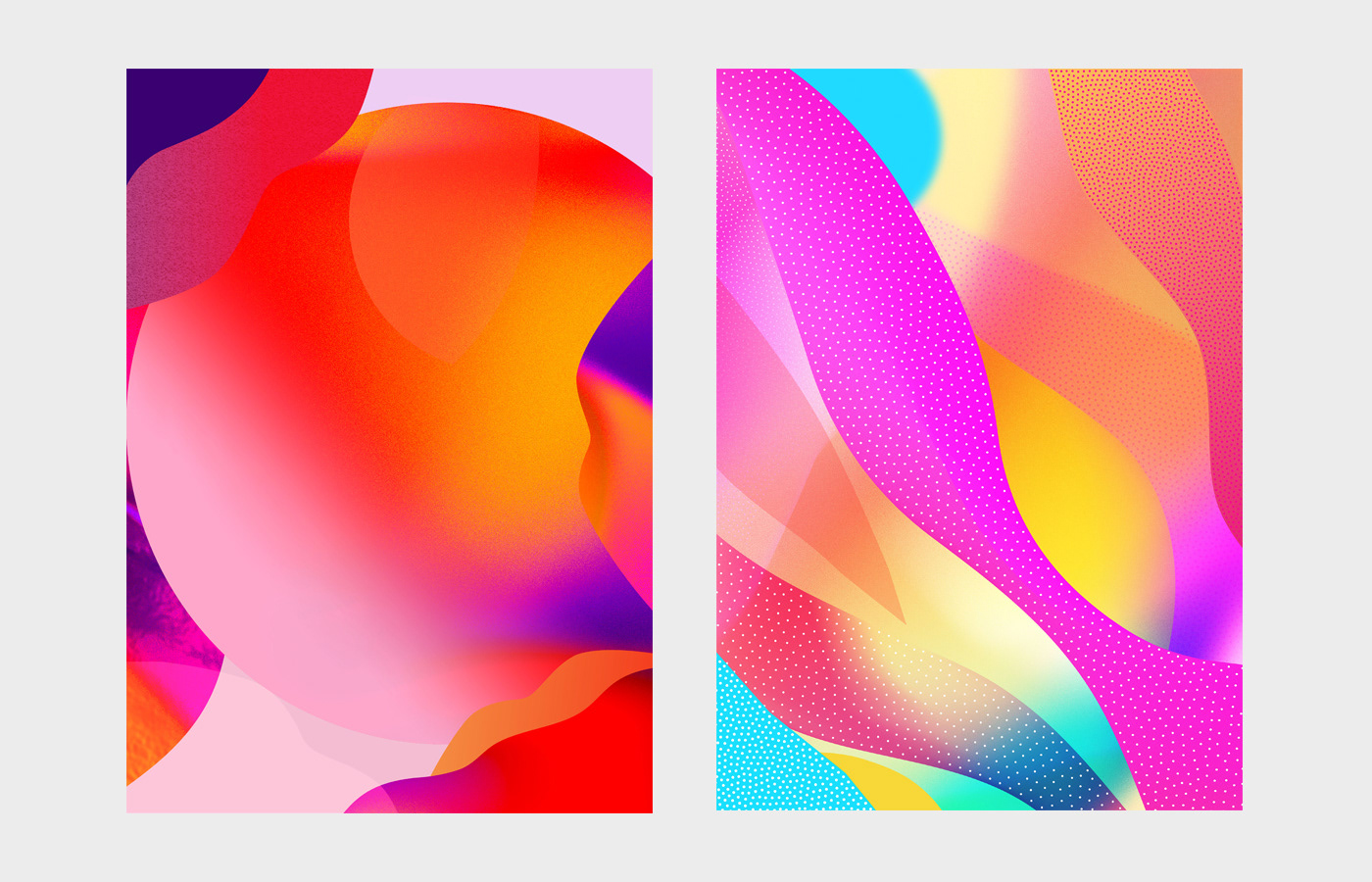 pattern gradient shapes Forms graphic beauty Packaging sparkling