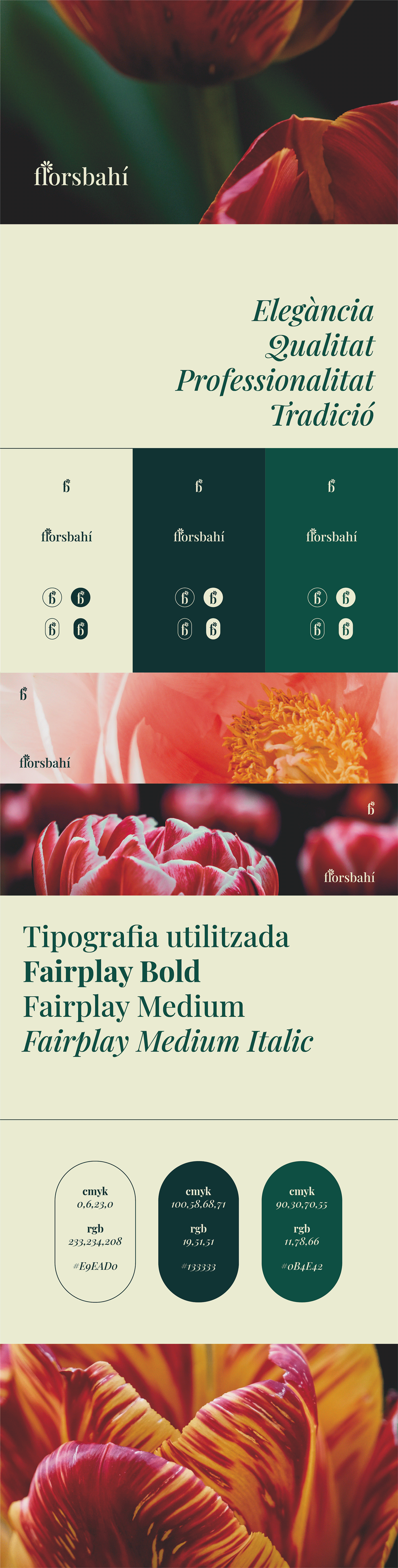 botanical brand Brand Design floral Flowers Identity Design Logotype typography   visual identity