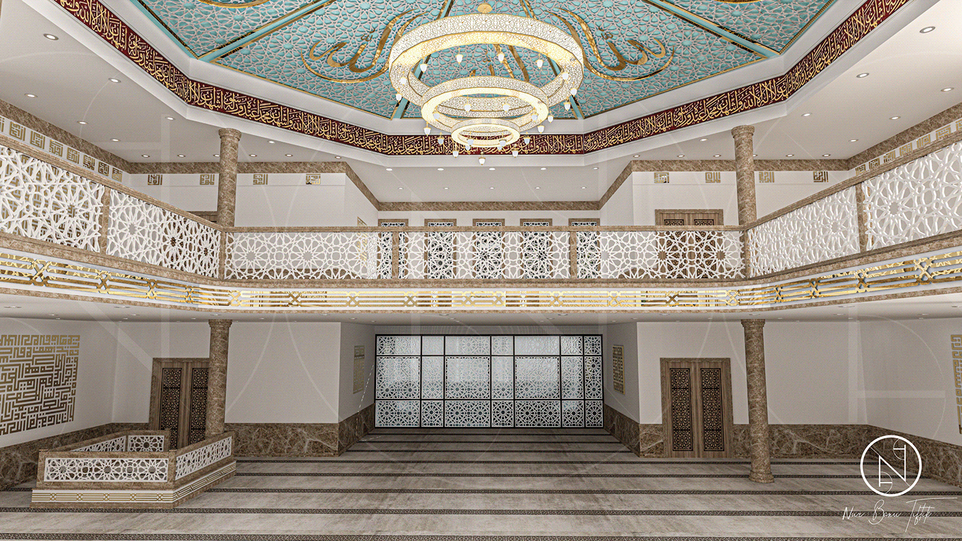 mosque interior design  Islamic Architecture ayat arabic calligraphy Mosque Design seljuks islamic art islamic design islamic pattern