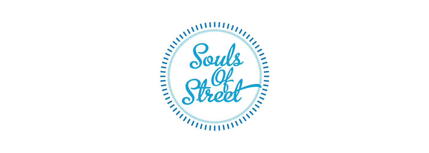 SOS logo soulsofstreet logo mock-up vintage logo