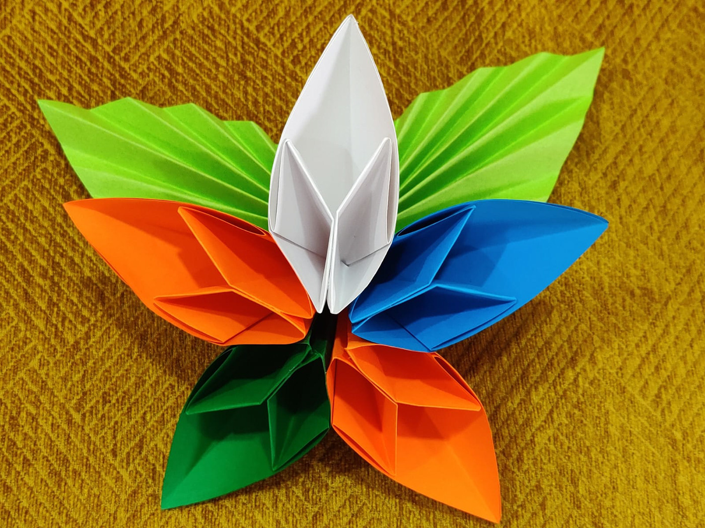Image may contain: pinwheel and origami