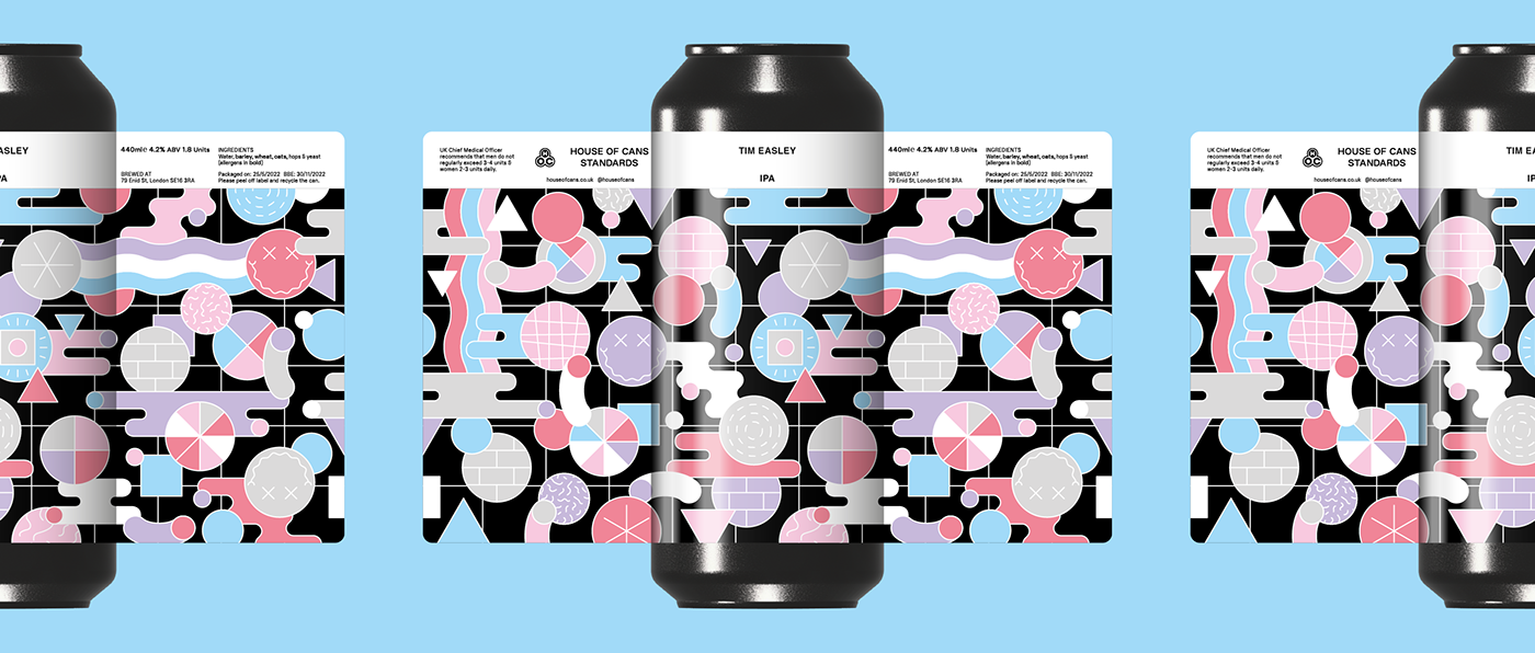 beer beer can beer label Beer Packaging Can Design doodle graphic design  ILLUSTRATION  label design packaging design