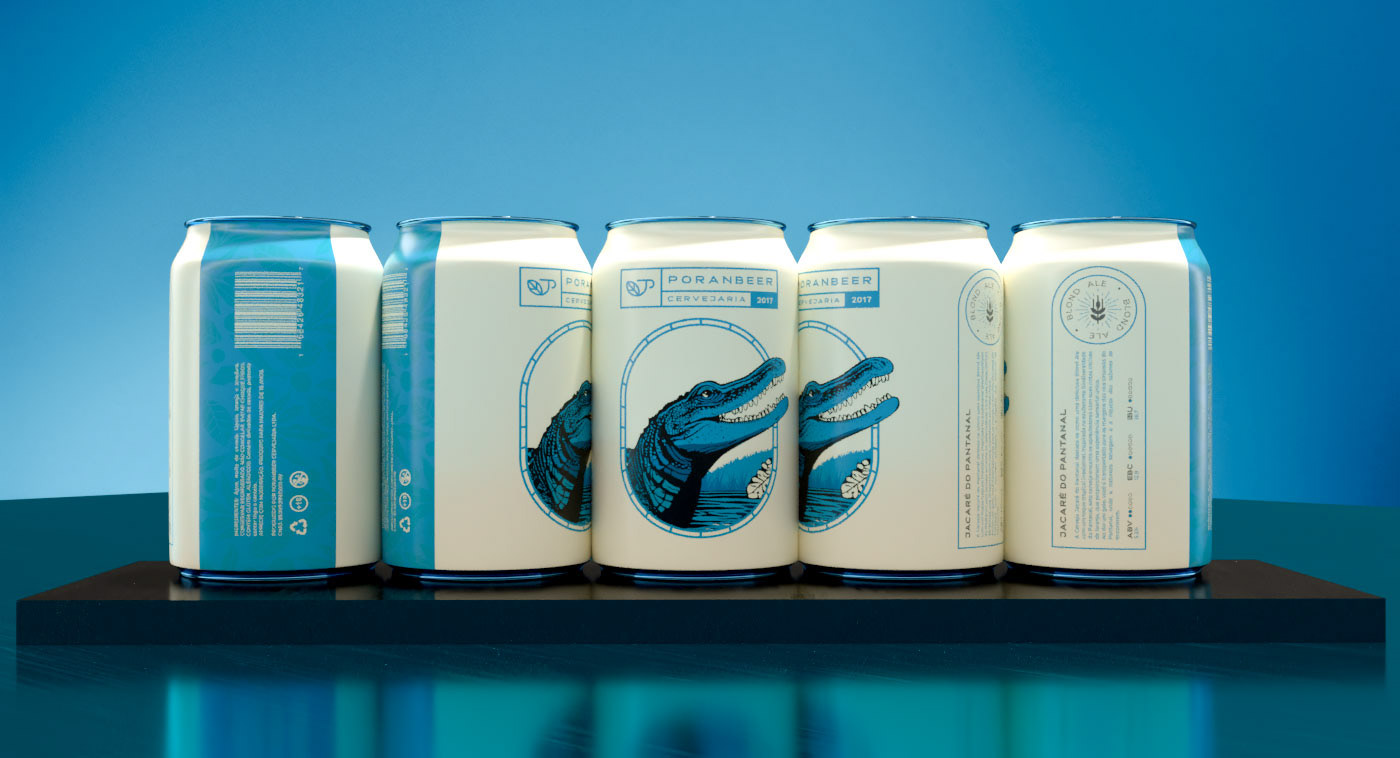 Label packaging design package product beer label beer design Brazil embalagem can