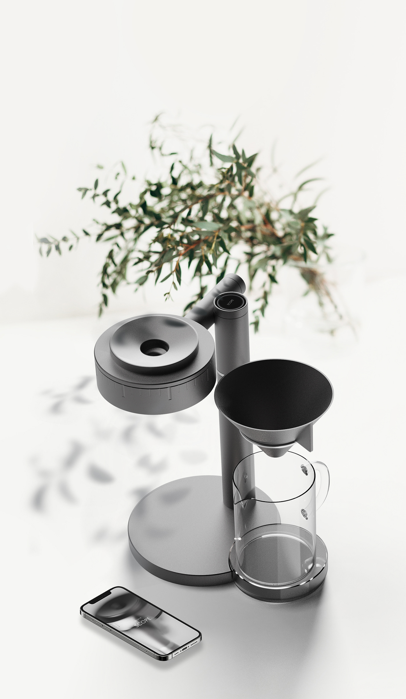 brewing Coffee drip grinder