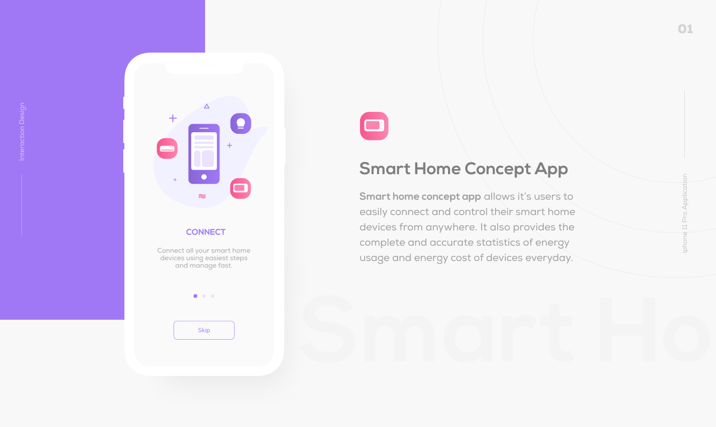app design daily ui IoT iot app IoT apps smart device Smart Devices Smart Home Smart Home App ui design