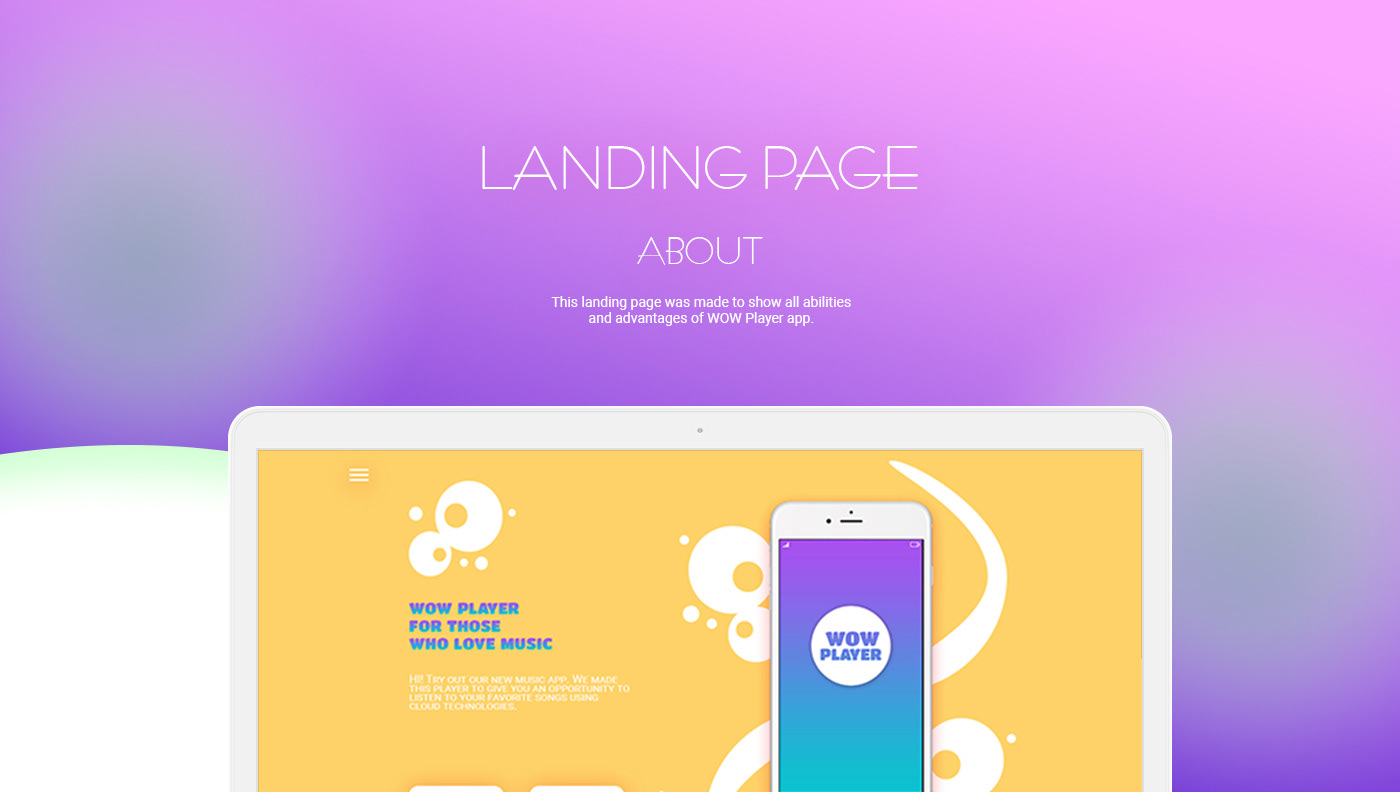 landing Website UI ux Web design web-design