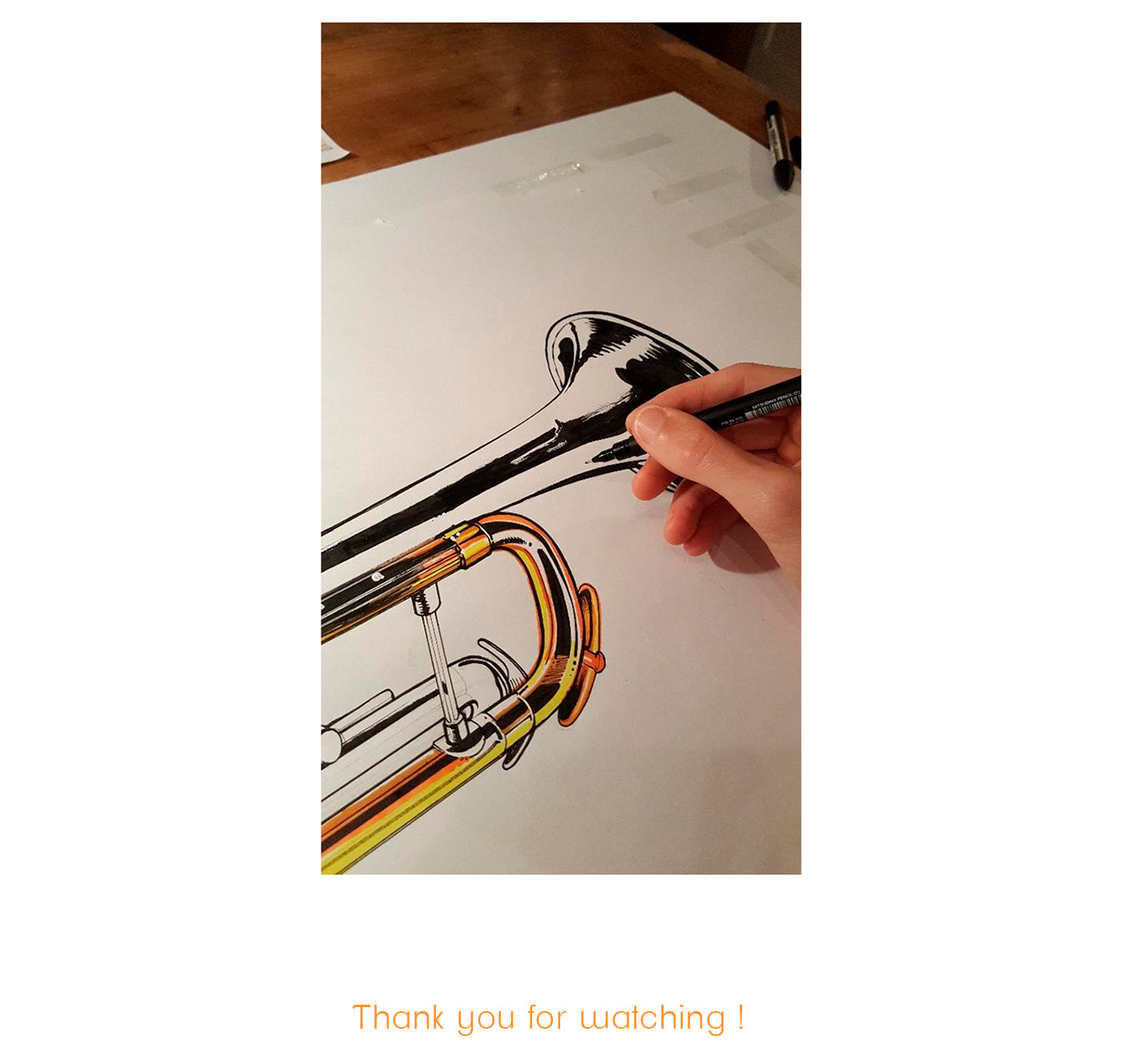 affiche artwork design Drawing  Event ILLUSTRATION  jazz music poster trompette