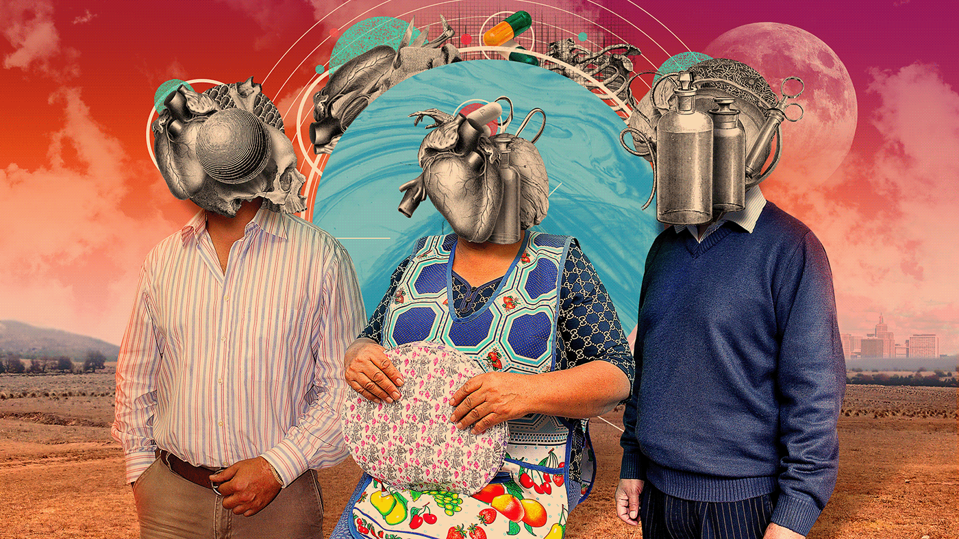 collage Digital Art  editorial ILLUSTRATION  journalism   LatinAmerica surrealism VICE