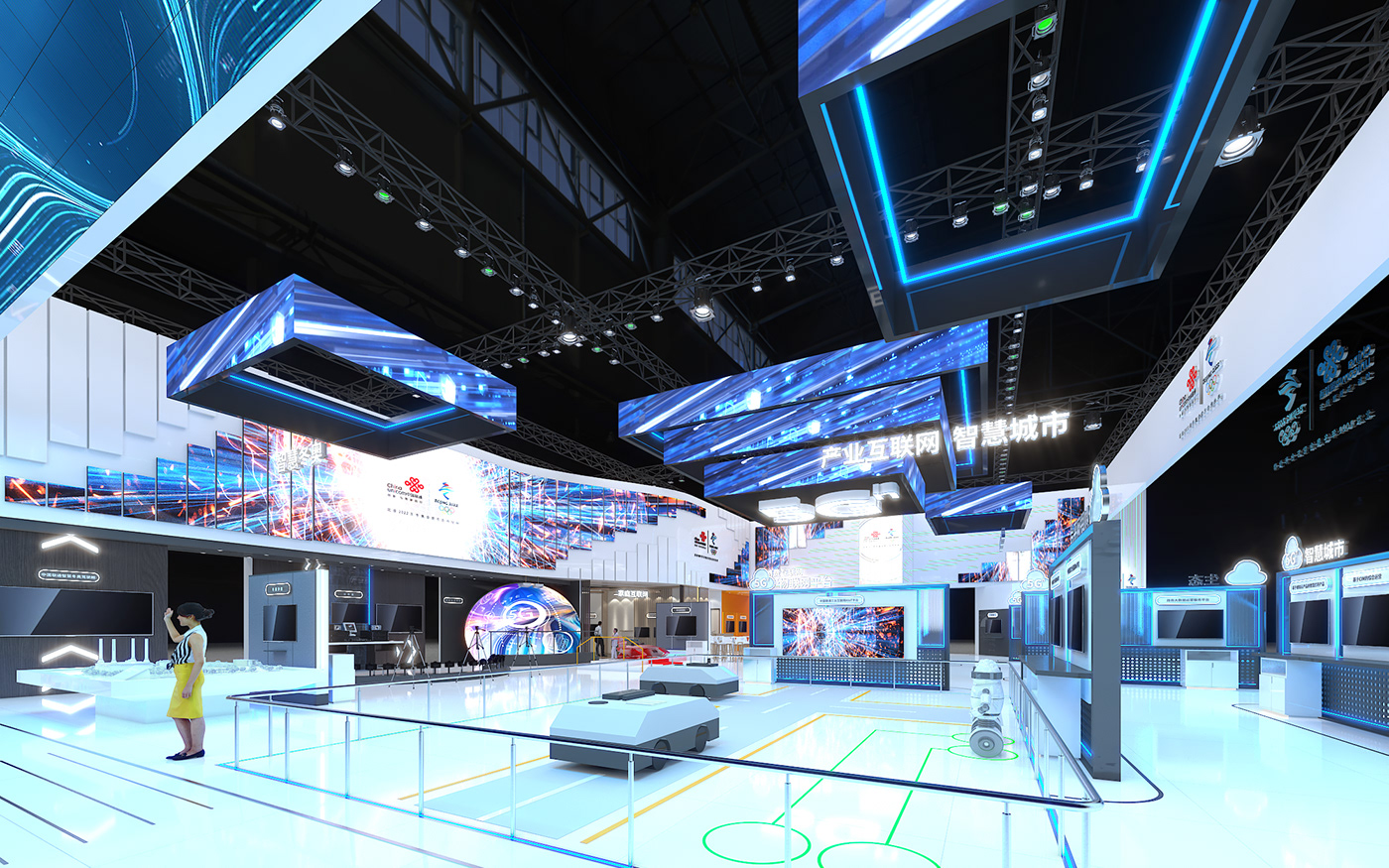architecture Exhibition  visualization Advertising  booth exhibition stand interior design  Event Stand