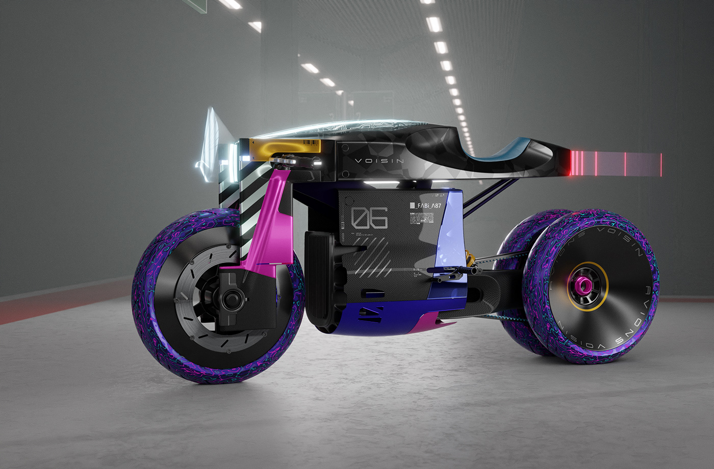 concept concept art Cyberpunk design industrial design  motorcycle Automotive design
