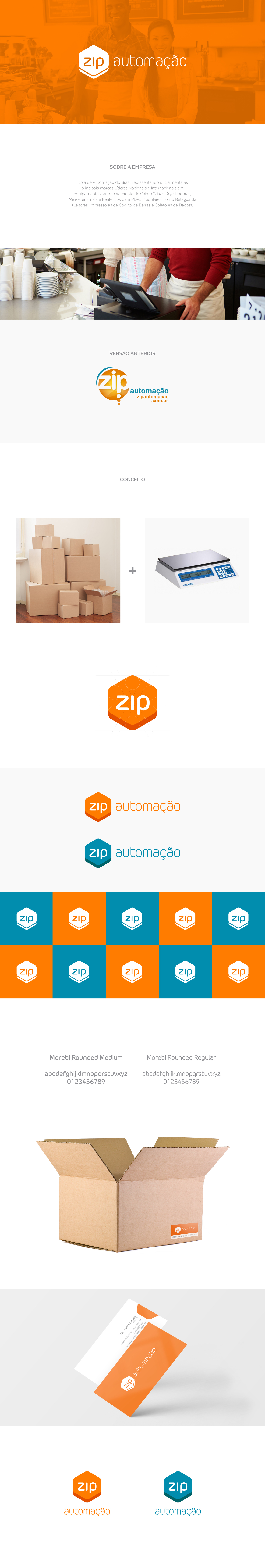 rebranding logo zip zip automação automação automation seller visual visual identity identity brand Brand Design marca empresa Design de Logo
