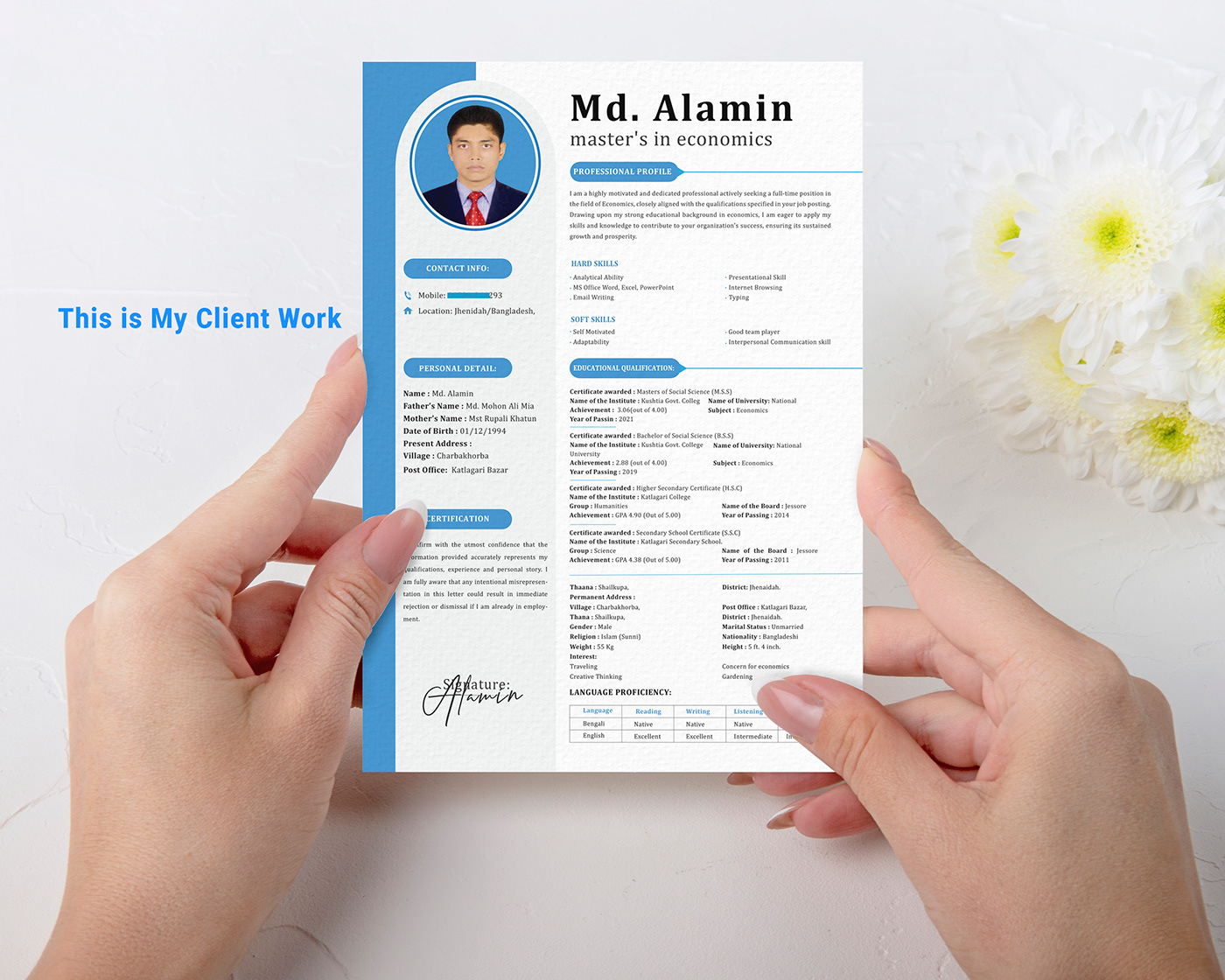 CV Curriculum Vitae cv design resume template professional Unique resume design CV template Modern Resume creative