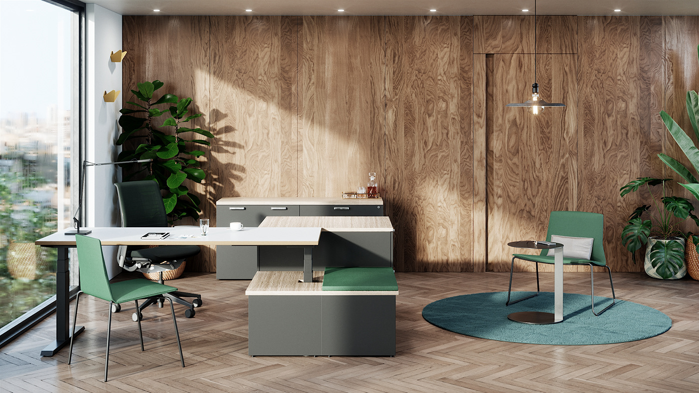3D archviz design Interior Architecture interior design  Office Design officefurniture rendering virtualvisuals visualization