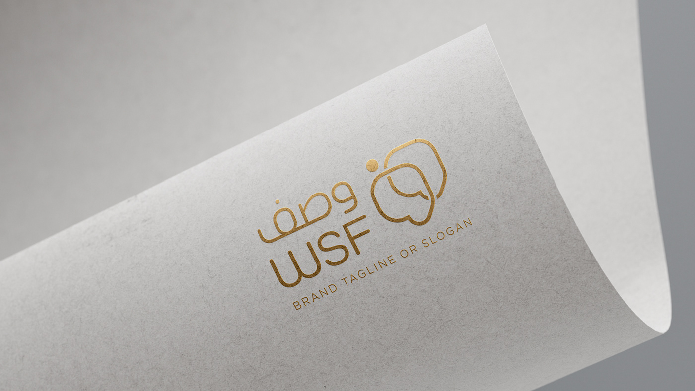 logo logo guidelines agency logo wsf branding Logo logos creative marketting logo wasf وصف