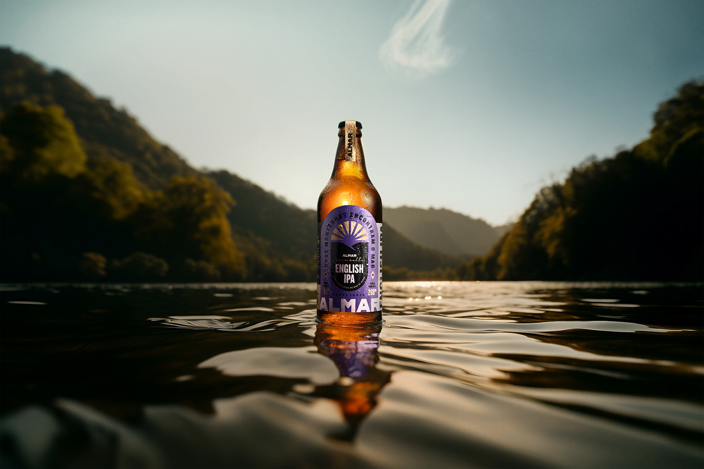 cervejaria beer beer label brand identity identidade visual logo Retro Sun marca Brand Design