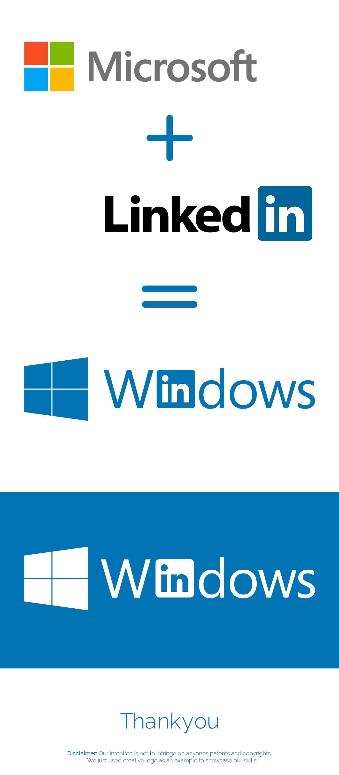 Linkedin Microsoft UI ux logo India creative ingenioushues