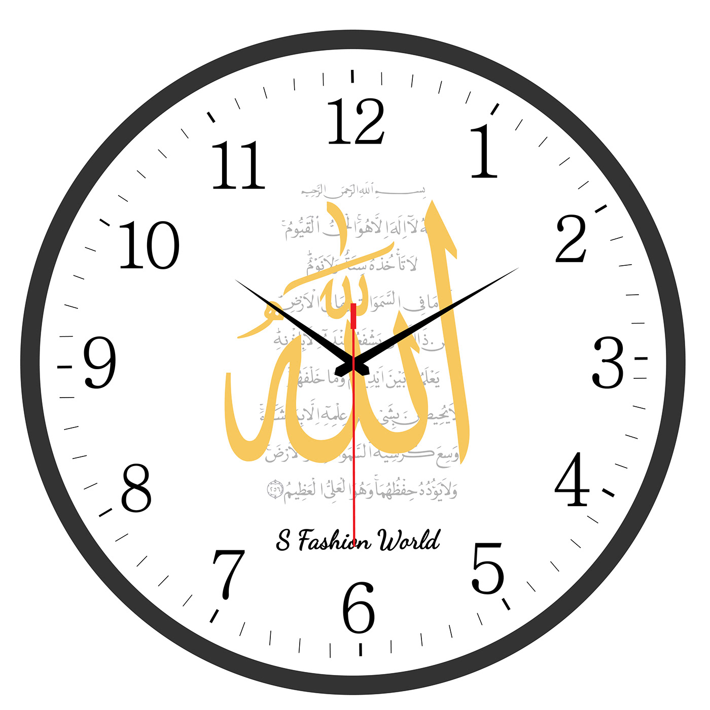 caligraphy clock caligraphy design caligraphy dial clock clock design clock dial  islamic art islamic clock islamic design islamic dial