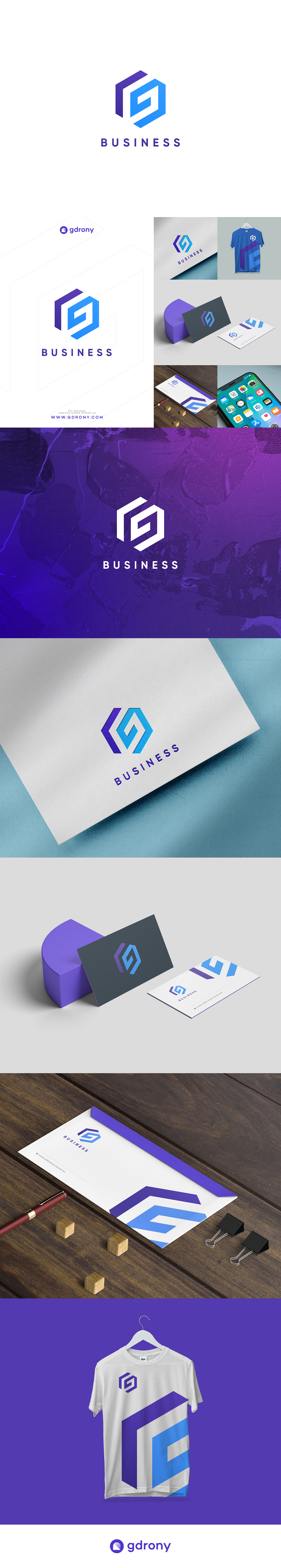 business card design G icon G Logo initial letter logo negative negative space g logo Space 