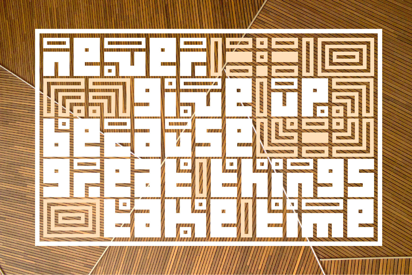 Arabic Kufic display font font design Grid font kufic latin Kufic square logo font square font type desisgn typeface design