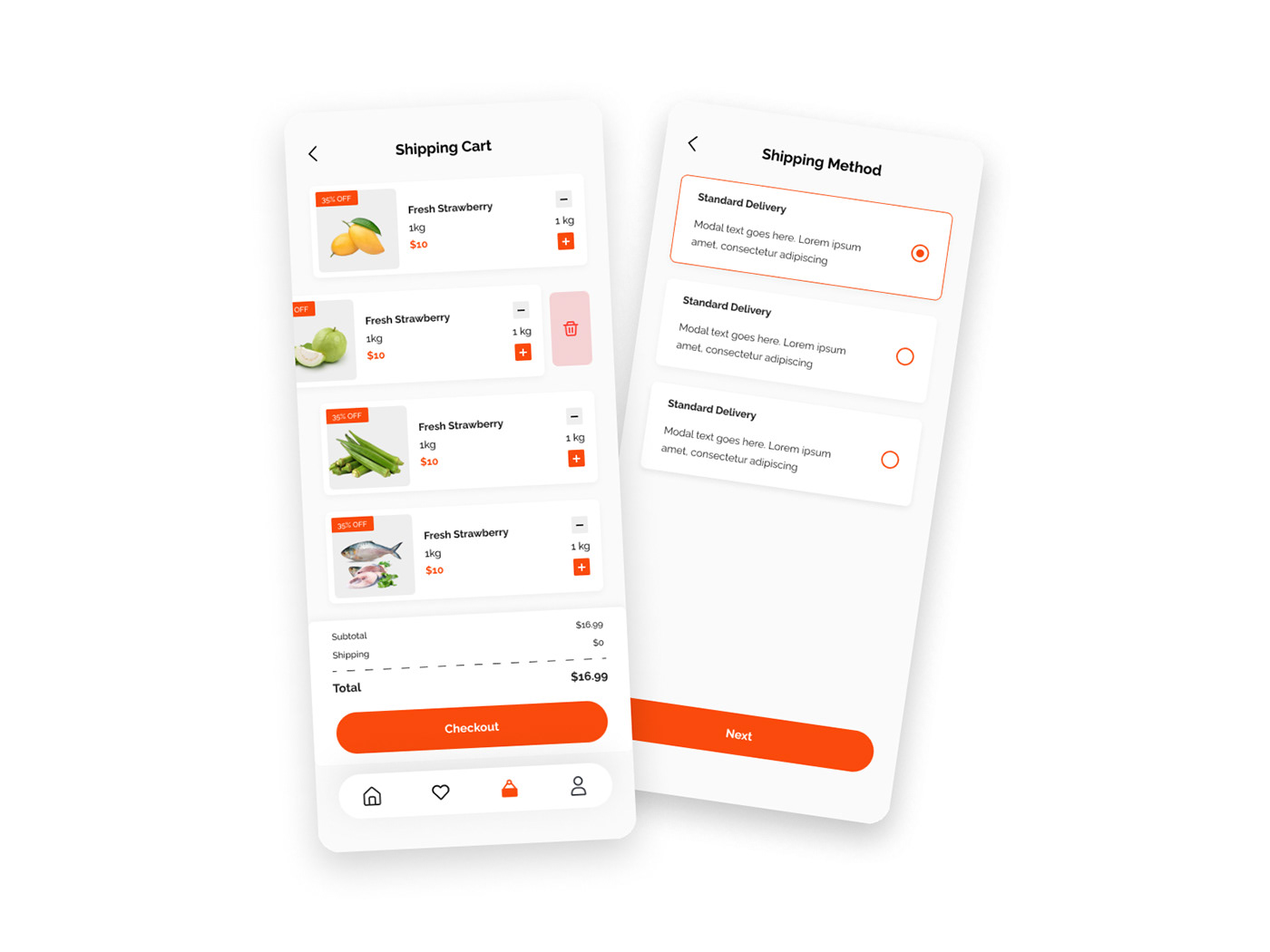 user interface user experience ui design UX design uiux Grocery store Grocery Ecommerce Mobile app iOS App