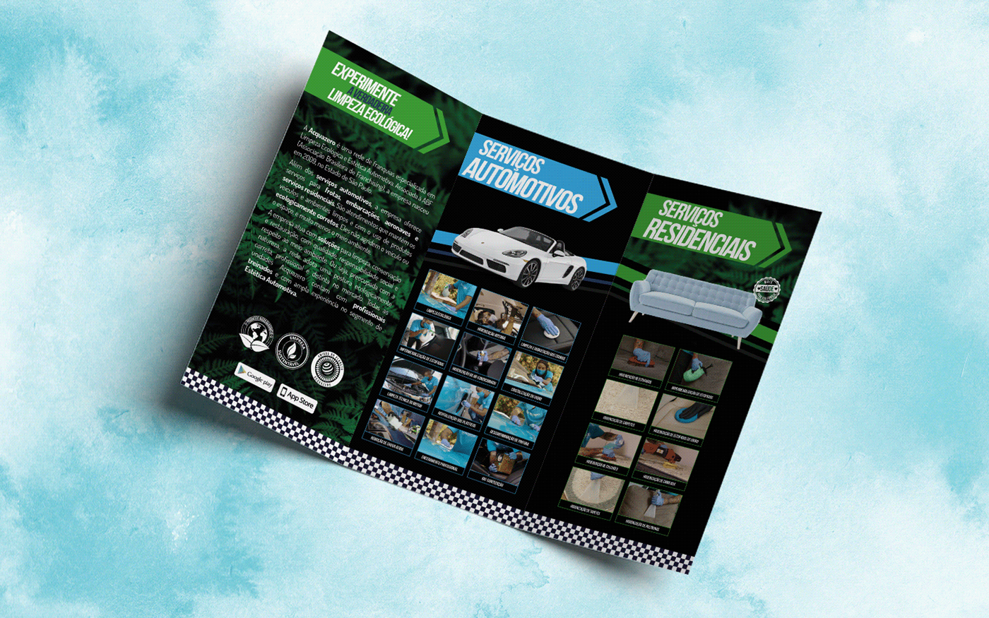 Advertising  designer diagramação flyer folder folheto graphic Layout panfleto print