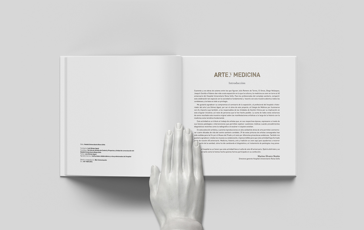 graphic design  Layout medicine art arte medicina maquetación book libro Catalogue