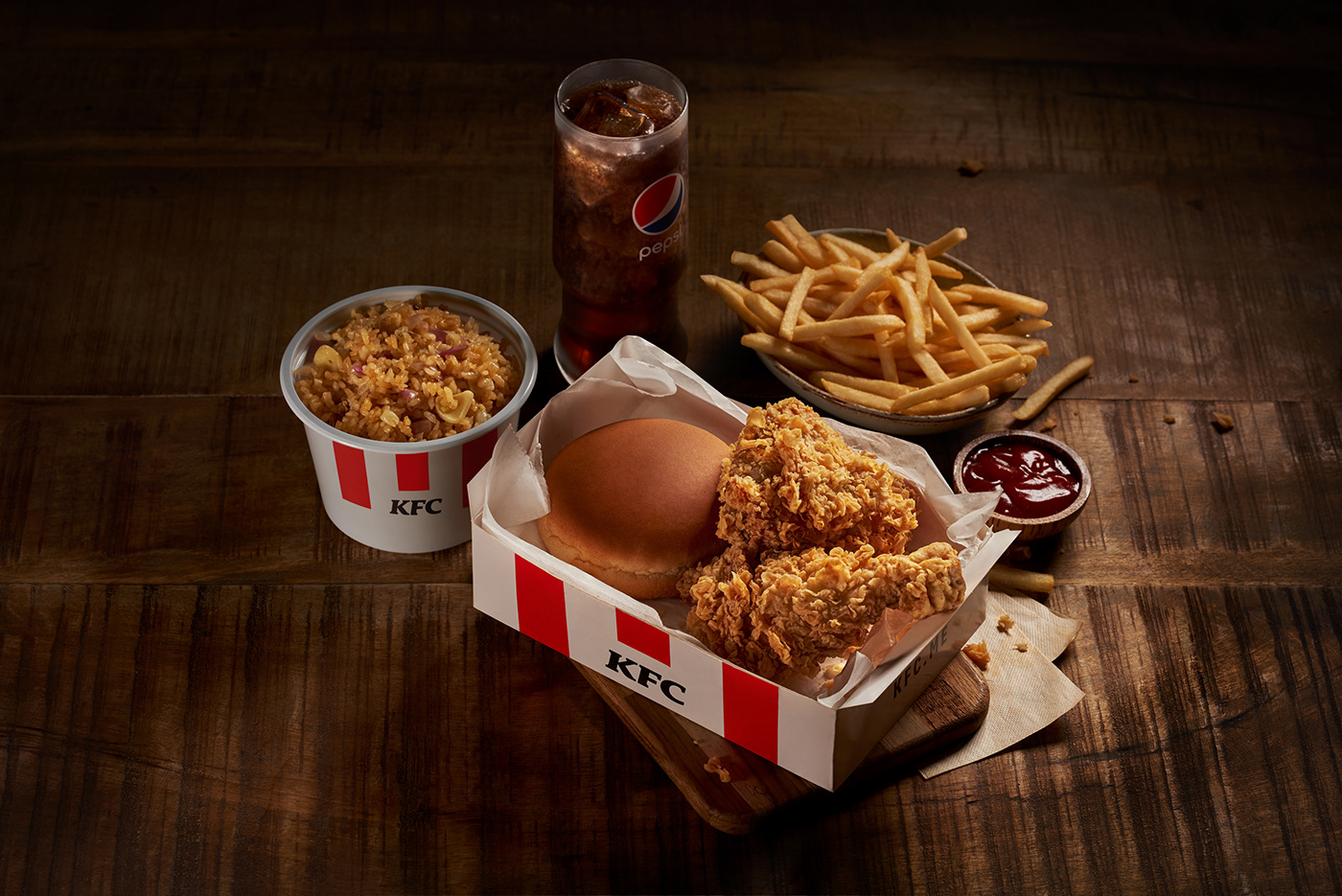fastfood chicken Food  FOOD RETOUCH Fries