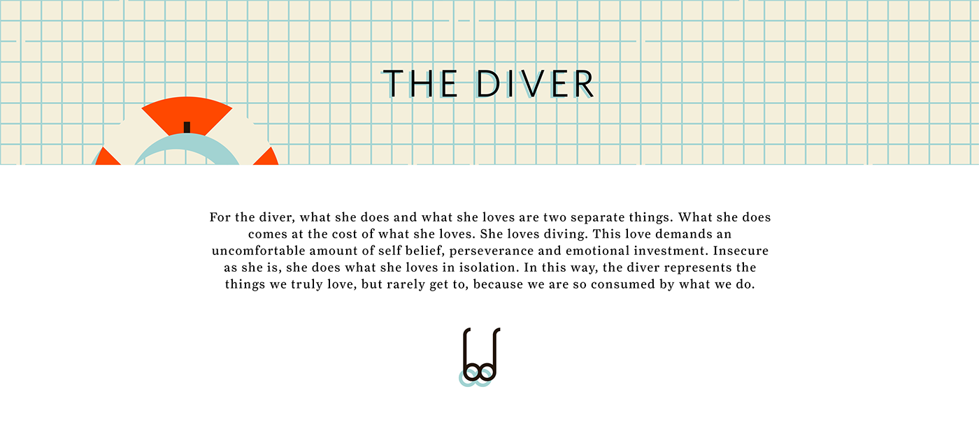 animation  short film Character design  diving cell animation water Computer Animation  narrative