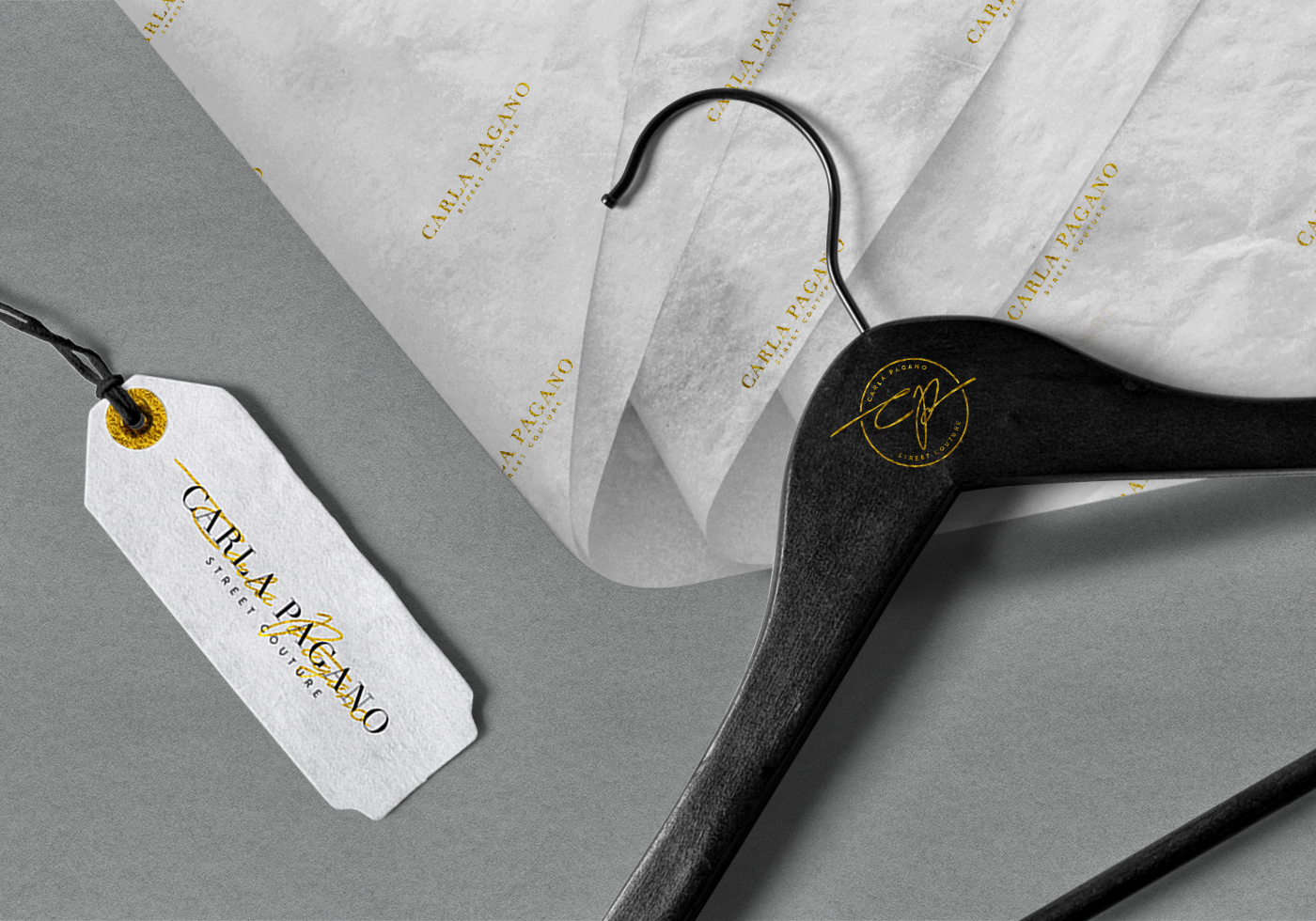 branding  logo Logotype elegant minimal Fashion  gold italian moda españa