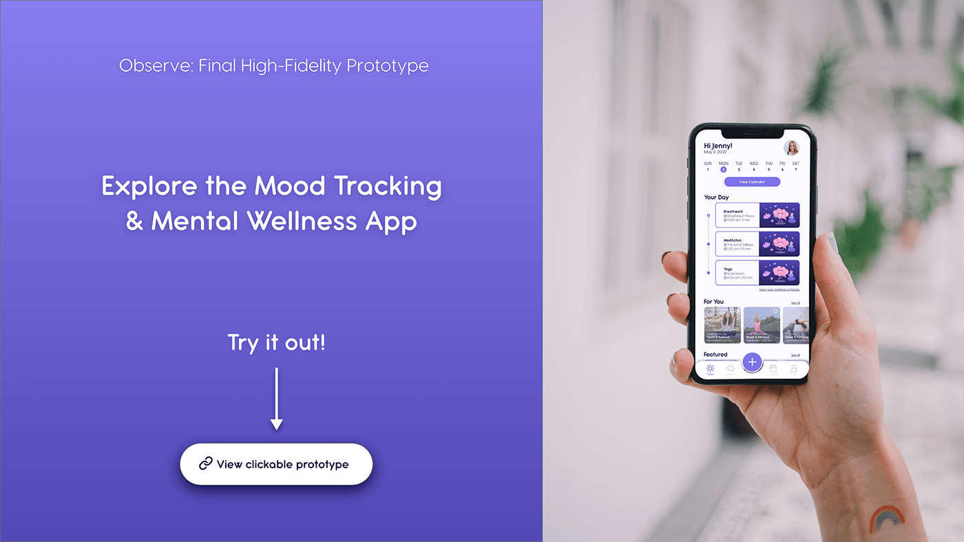 app design mental health Mobile app Mood tracker UI UI/UX ux UX design UX Research Wellness