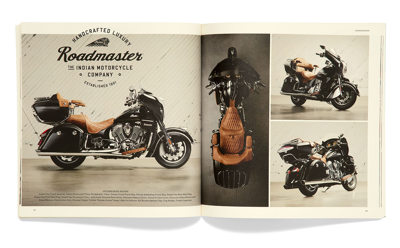 Indian Motorcycle motorcycles catalog print Soulseven Sam Soulek