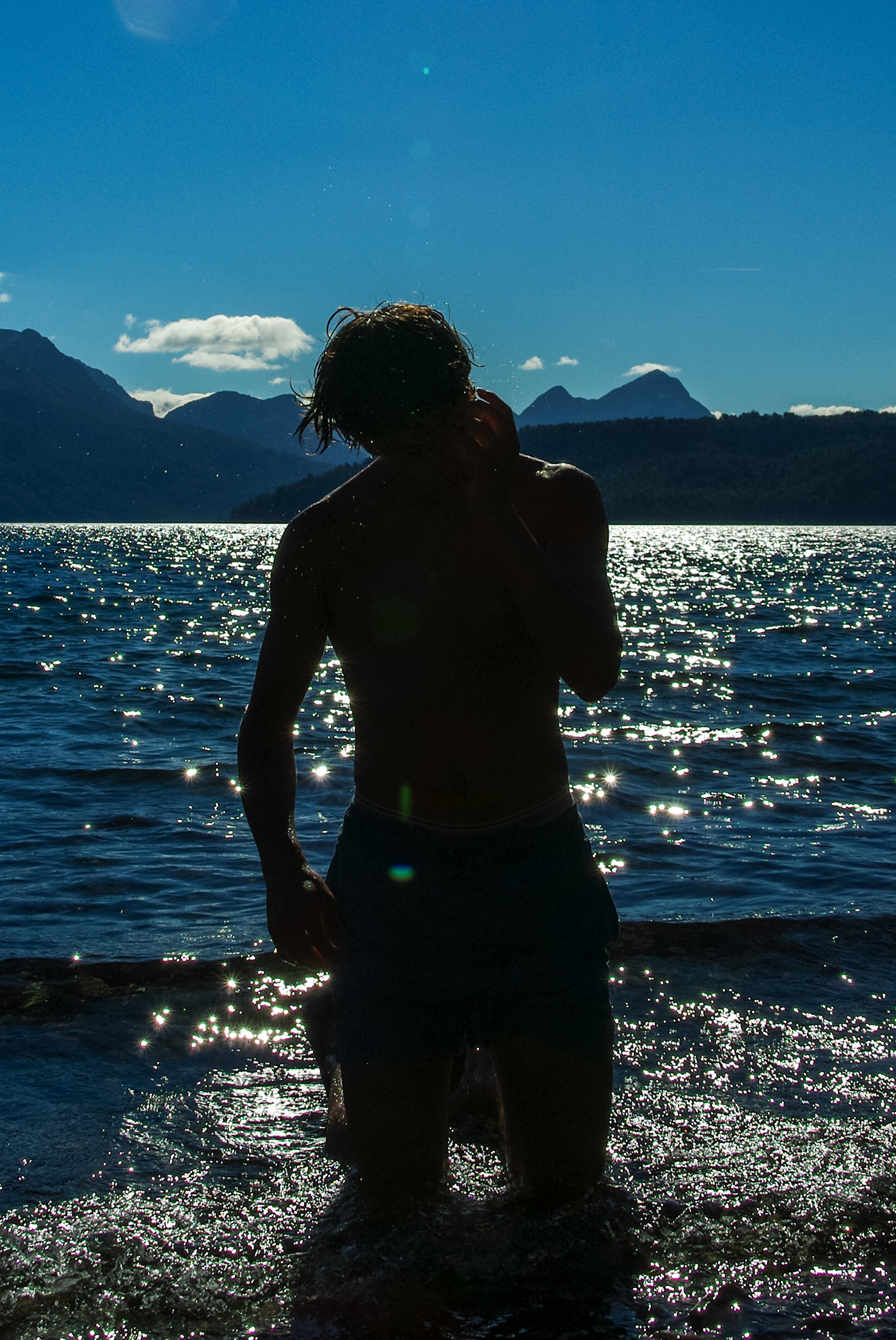 argentina Calvin Klein lake Landscape Outdoor patagonia photographer Photography  photoshoot