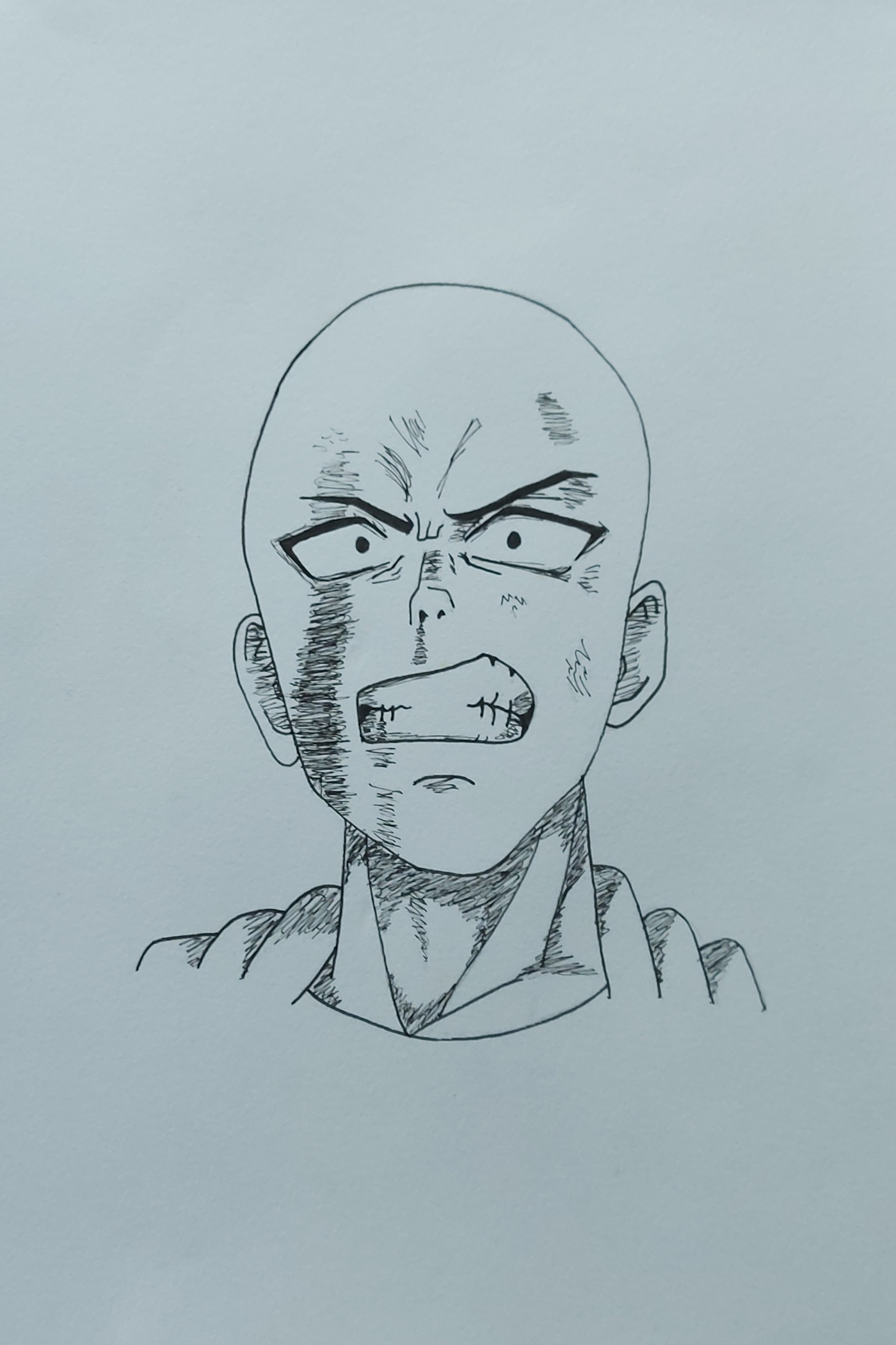 dessin Drawing  manga saitama Tobi Usopp