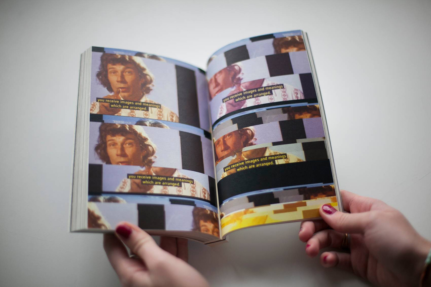 ways of seeing john berger BBC Classic pixel sorting pixels sorts Glitch glitches digital print book