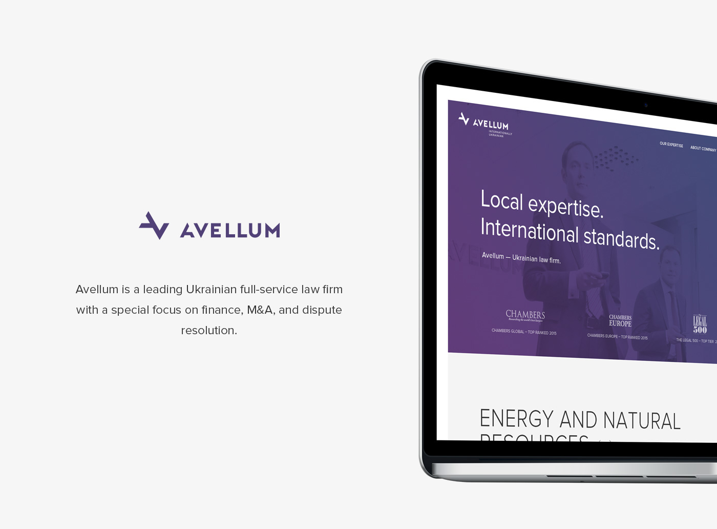 aimbulance Avellum law expertise finance legal Webdesign Responsive mobile transaction ukraine Website