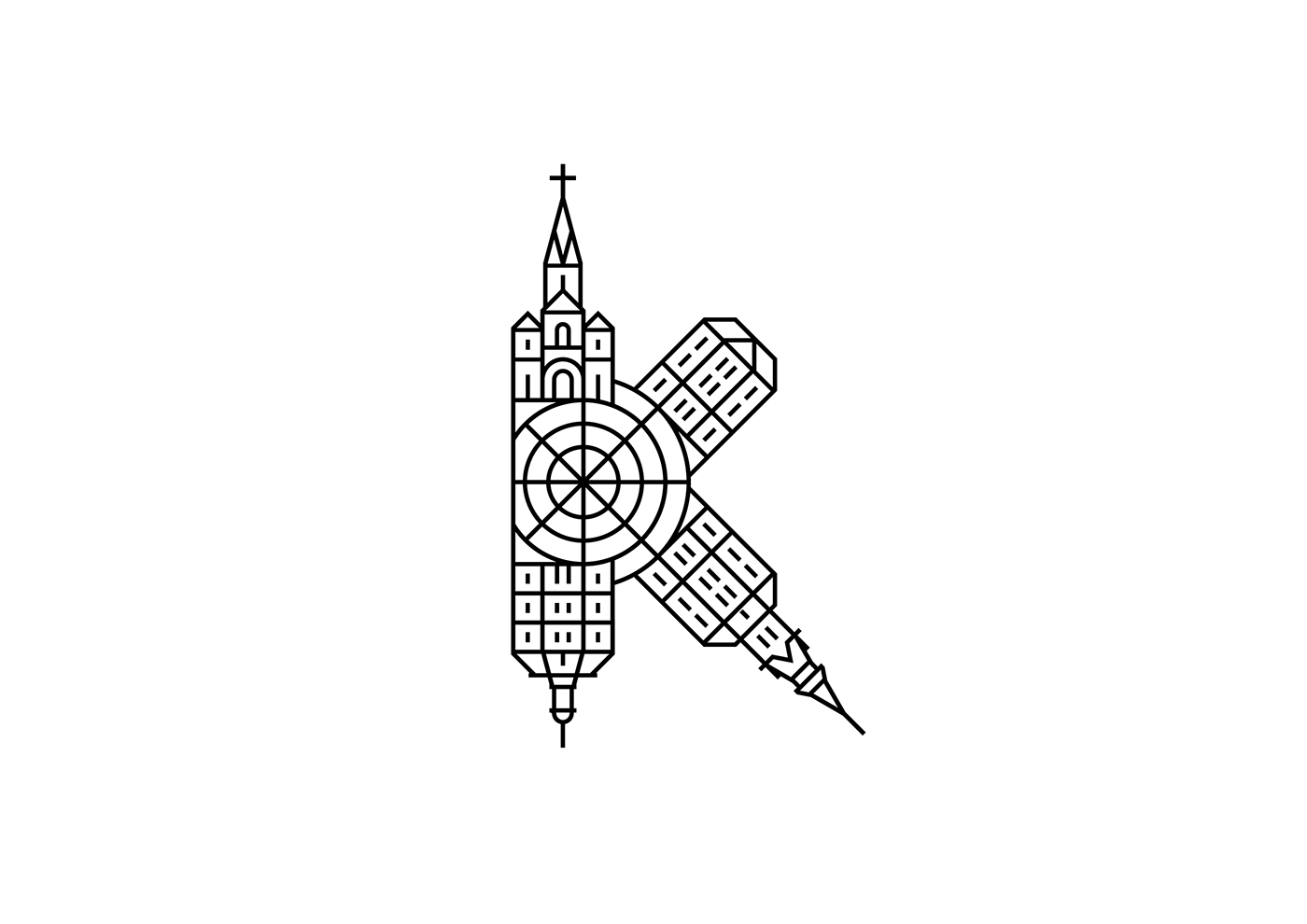 kissmiklos logo logotypes Logotype iconic logo minimal logo design minimal logo Typographical Logo engraving logo drawing logo