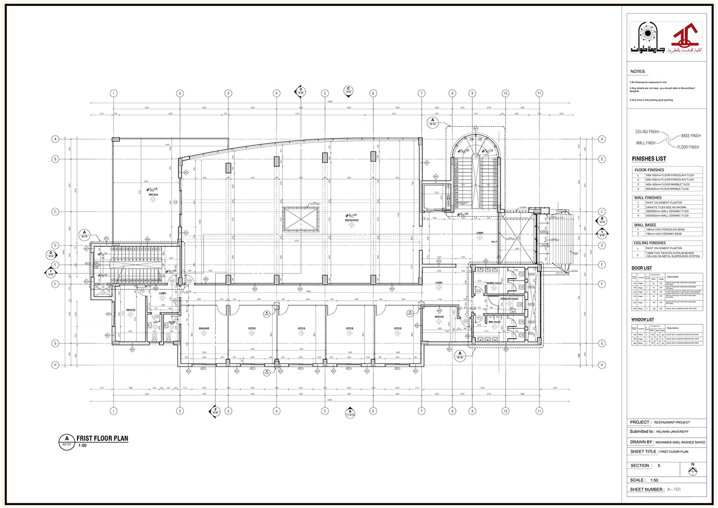 AutoCAD construction details drawings lounge restaurant revit shopdrawing working working drawings