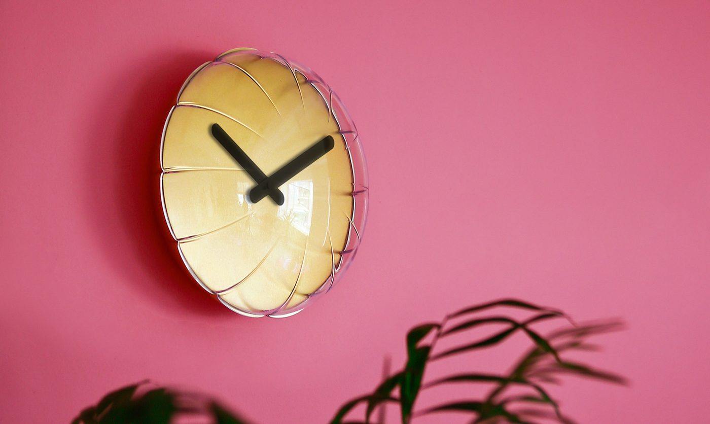 product design  branding  clock wall clock BALLOON CLOCK Interior living